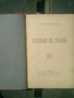 Ceasuri de seara - Ioan Agarbiceanu