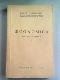 OECONOMICA - EUGEN DEMETRESCU