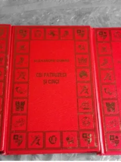 CEI PATRUZECI SI CINCI - ALEXANDRE DUMAS  3 VOLUME, EDITIE DE LUX