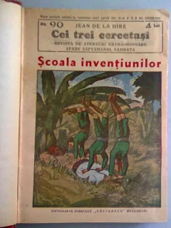 CEI TREI CERCETASI - REVISTA DE AVENTURI EXTRAORDINARE DE LA NR. 90 LA 103