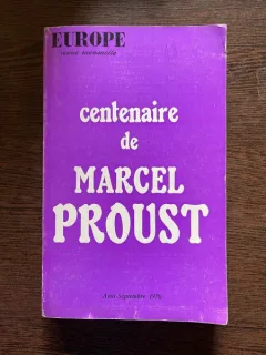 Centenaire de Marcel Proust