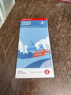 Central London map