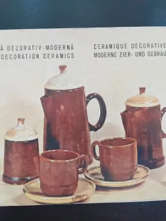 Ceramica decorativ moderna, album ICECOOP