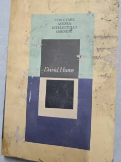 CERCETARE ASUPRA INTELECTULUI OMENESC - DAVID HUME