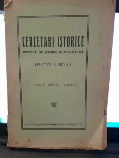 Cercetari istorice, revista de istorie romaneasca, nr.2/anul X-XII