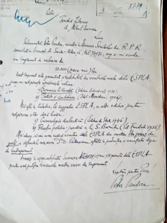 Cerere din 1958, a lui Petre Pandrea catre Fondul Literar, 1958