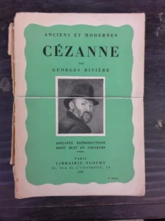 CEZANNE - GEORGES RIVIERE  (TEXT IN LIMBA FRANCEZA)