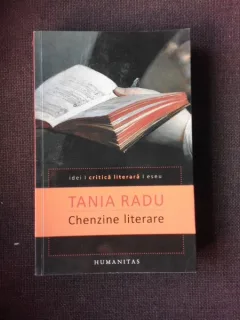 CHENZINE LITERARE - TANIA RADU  (CU DEDICATIE)