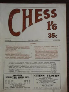 CHESS NR.169/OCTOMBRIE 1949
