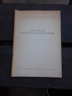 CHESTIONARUL NOULUI ATLAS LINGVISTIC ROMAN