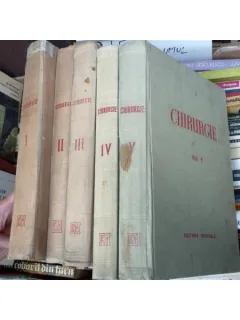 CHIRURGIE , N HORTOLOMEI , CINCI VOLUME COLECTIV DE AUTOR)