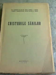 Chisturile Sanilor , Prof. C. Angelescu, Prof. Alex. Pop