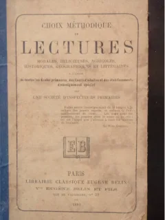 CHOIX METHODIQUE DE LECTURES
