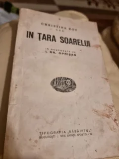 Christina Roy - In Tara Soarelui