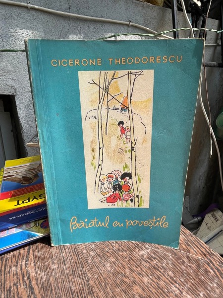 Cicerone Theodorescu Baiatul cu povestile (ilustratii de Kalab Francisc)