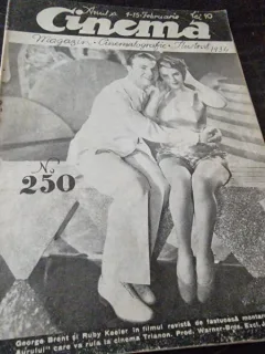 CINEMA - MAGAZIN CINEMATOGRAFIC ILUSTRAT, ANUL XI, NR.250 /1934