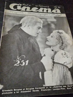 CINEMA - MAGAZIN CINEMATOGRAFIC ILUSTRAT, ANUL XI, NR.251 /1934
