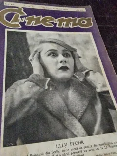 CINEMA - REVISTA INDEPENDENTA SI IMPARTIALA A PRODUCTIILOR CINEGRAFICE , ANUL IV, NR.66 /1927