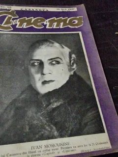 CINEMA - REVISTA INDEPENDENTA SI IMPARTIALA A PRODUCTIILOR CINEGRAFICE , ANUL IV, NR.68 /1927