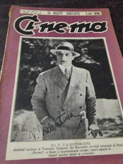 CINEMA - REVISTA INDEPENDENTA SI IMPARTIALA A PRODUCTIILOR CINEGRAFICE , ANUL V, NR.85/30 IUNIE1928