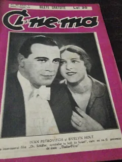 CINEMA - REVISTA INDEPENDENTA SI IMPARTIALA A PRODUCTIILOR CINEGRAFICE , ANUL V, NR.90/8 SEPTEMBRIE1928
