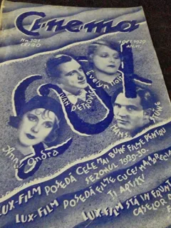 CINEMA - REVISTA INDEPENDENTA SI IMPARTIALA A PRODUCTIILOR CINEGRAFICE , ANUL VI ,1 OCT. 1929, NR.121