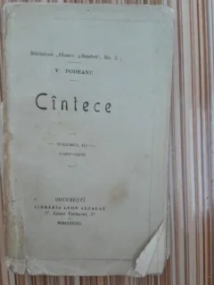 Cintece - V. Podeanu  vol.III (1902-1903)  versuri