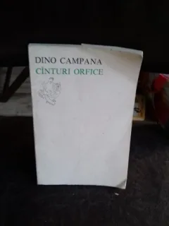 CINTURI ORFICE - DINO CAMPANA