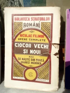 CIOCOII VECHI SI NOUI , NICULAE FILIMON , 1924