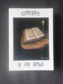 CITESTE SI VEI AFLA EDITIA II CORECTATA SI INGRIJITA DE IONUT CIUCA
