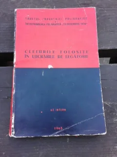 CLEIURILE FOLOSITE IN LUCRARILE DE LEGATORIE