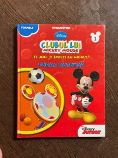 Clubul lui Mickey Mouse. Te joci si inveti cu Mickey! Forma rotunda