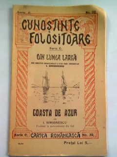 COASTA DE AZUR - I. SIMIONESCU