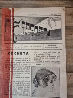 Cocheta, 15 mai 1931, program literar