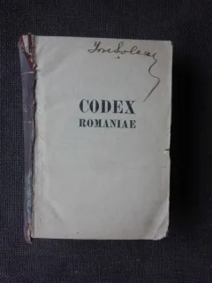 CODEX ROMANIAE - C. HAMANGIU