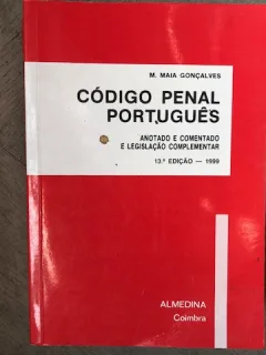 CODIGO PENAL PORTUGUES - M. MAIA GONCALVES