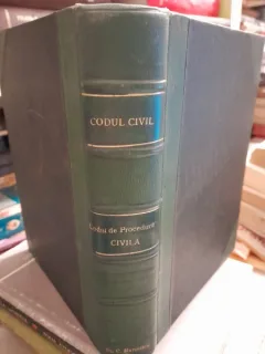 Codul Civil Carol al II-lea si Codul de Procedura Civila Carol al II-lea, editii oficiale 1939