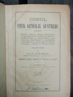 CODUL CIVIL GENERAL AUSTRIAC