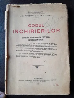 Codul inchirierilor - Gr.C. Conduratu