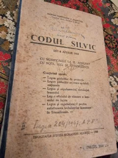 Constantin Ivanovici - Codul Slvic dn 8 Aprilie 1910