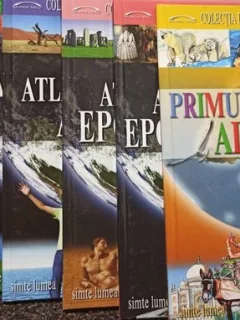 COLECȚIA DE ATLASE PENTRU ȘCOALĂ ȘI ACASA /8 VOLUME, EDIȚIE COMPLETĂ