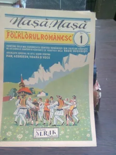 Colectia Folclorul Romanesc nr.1- contine versurile si partitura cantecului Nasa Nasa