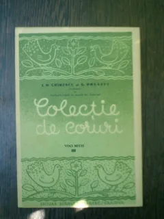 Colectie de coruri voci mixte III - I. D. Chirescu, G. Breazul