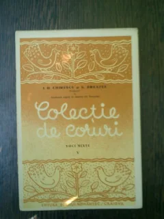 Colectie de coruri voci mixte V - I. D. Chirescu, G. Breazul