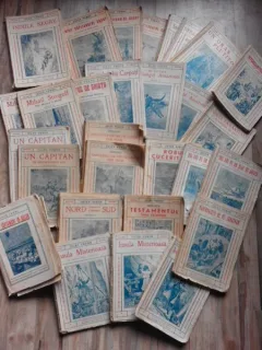 COLECTIE JULES VERNE, 34 VOLUME, EDITIE VECHE