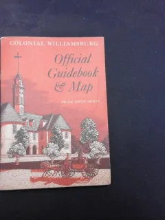 COLONIAL WILLIAMSBURG, OFFICIAL GUIDE  (CARTE IN LIMBA ENGLEZA)