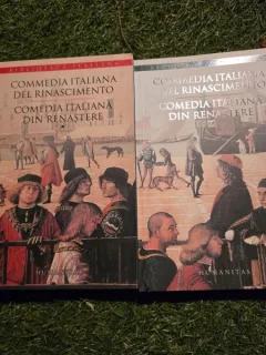 COMEDIA ITALIANA DIN RENASTERE - editie bilingva (romana-italiana)