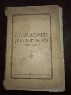 COMEMORAREA JUNIMII LA IASI MAI 1936