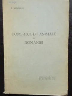 COMERTUL DE ANIMALE AL ROMANIEI - P. NEMOIANU