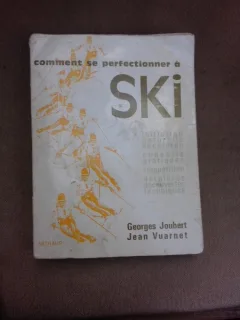 Comment se perfectionner a Ski - Georges Joubert  (carte in limba franceza)